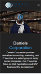 Mobile Screenshot of danielscorporation.com